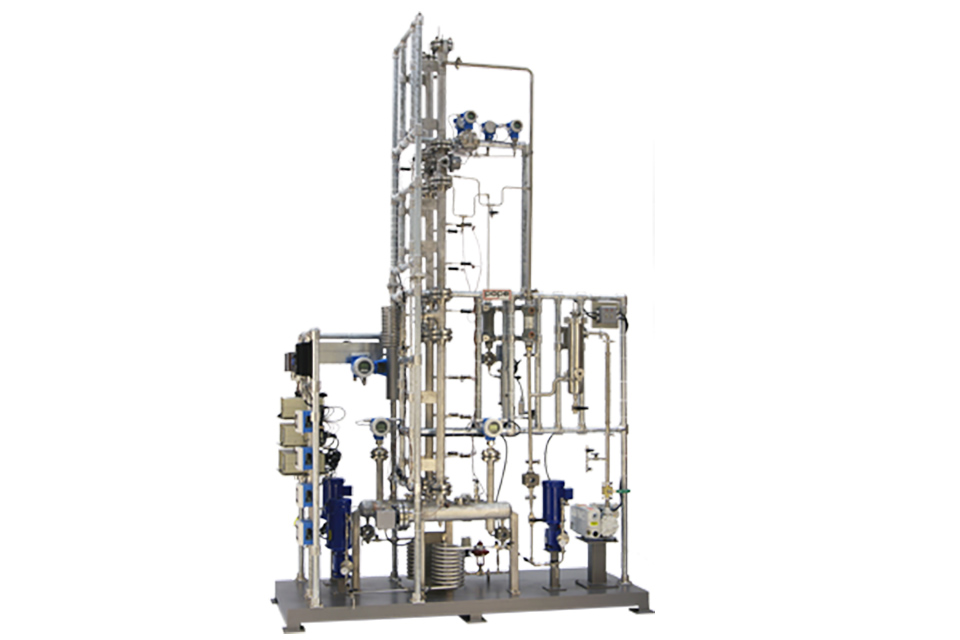 2-Stage, 2” Continuous Fractional Distillation