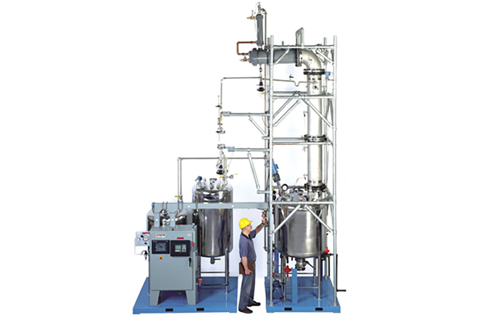500L Batch Fractional Distillation System