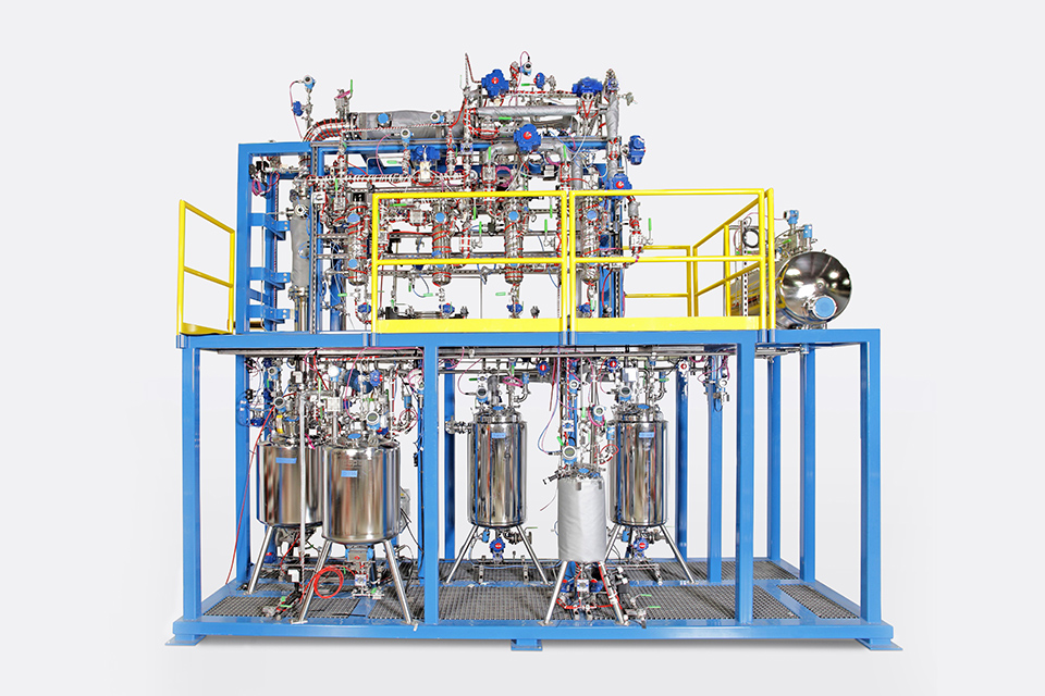 250L Batch Fractional Distillation System