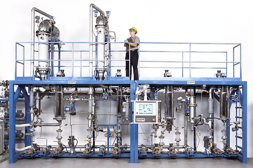 Turnkey 9” + 6”, 4-Stage Pharmaceutical Processing System