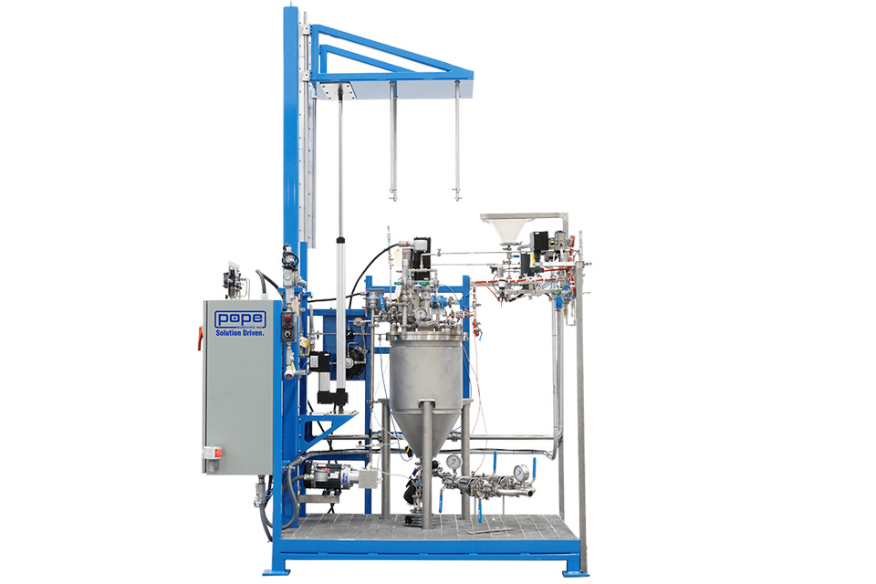 Turnkey 75-Liter Blending & Dosing Vessel System - Closed