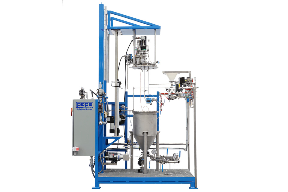 Turnkey 75-Liter Blending & Dosing Vessel System - Open